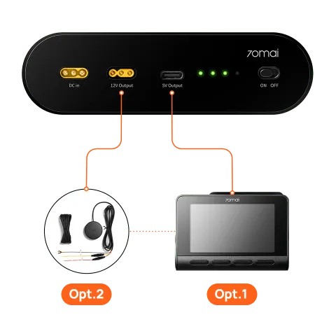 70mai battery pack baterie pro palubní kamery 70mai způsoby zapojení evtech_cz.png